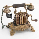 Teléfono de batería local y llamada por magneto - L.M. Ericsson - 1900/1910