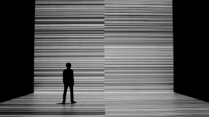 test pattern [nº3], instalación audiovisual, 2010 ©Ryoji Ikeda. Foto: Marc Domage