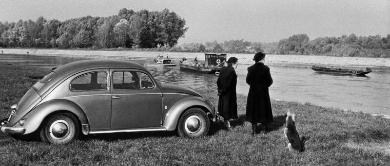 Inge Morath. Danubio. Paisaje cerca de Viena. 1958 © Inge Morath Foundation. Magnum Photos