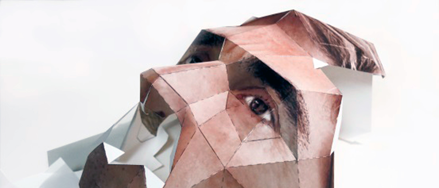 Como Hacer Personas De Papel En 3d Rostros de papel. Aprende a diseñar origamis 3d con tu cara | Espacio  Fundación Telefónica