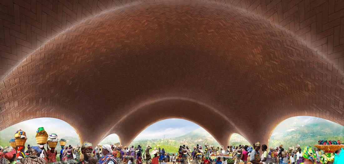 Droneport (2015) © Foster+Partners