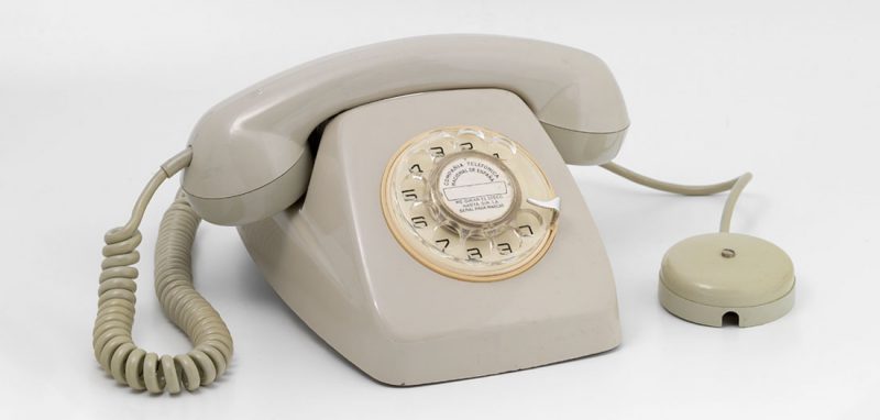 Teléfono automático Modelo Heraldo, años 70.