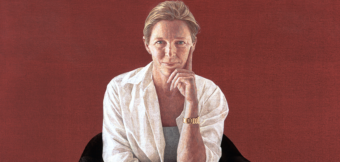 Retrato Pilar Solís, 2000-2001. Acrílico/lienzo. Pilar Solís-Beaumont, Marquesa de Marañón.