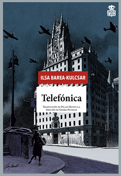 Portada de la novela, 'Telefónica'.