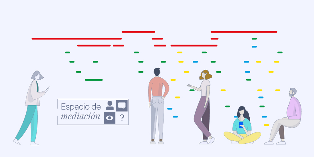 spazio di mediazione.  Un luogo aperto per contattare i nostri visitatori – Espacio Fundación Telefónica