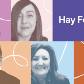 Banner con los ponentes de Hay Festival Segovia