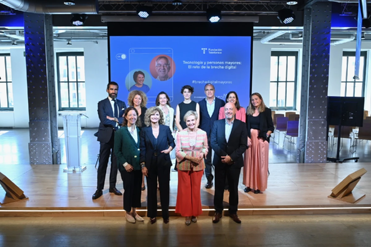 Un momento del congreso ‘Tecnología y personas mayores: el reto de la brecha digital’