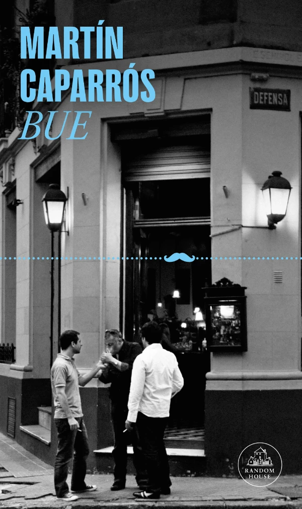 Portada de BUE, de Martín Caparrós