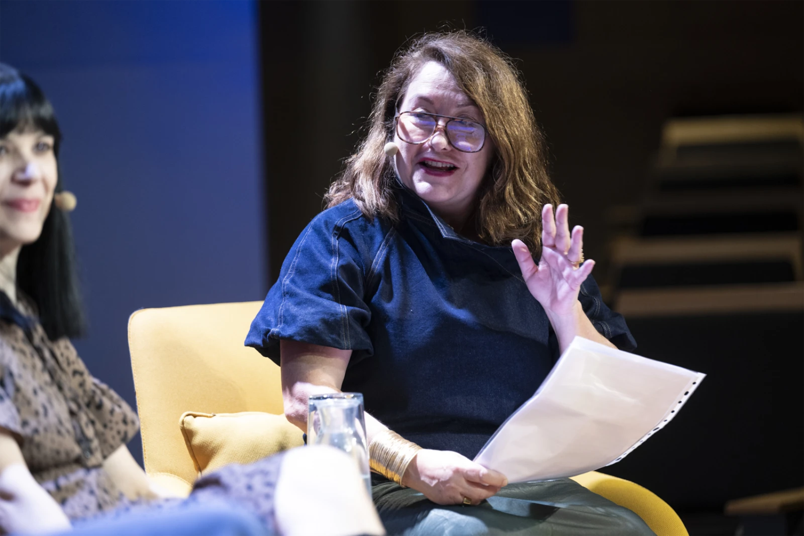 Un instante de la segunda sesión de conversaciones de Cine por Mujeres Madrid