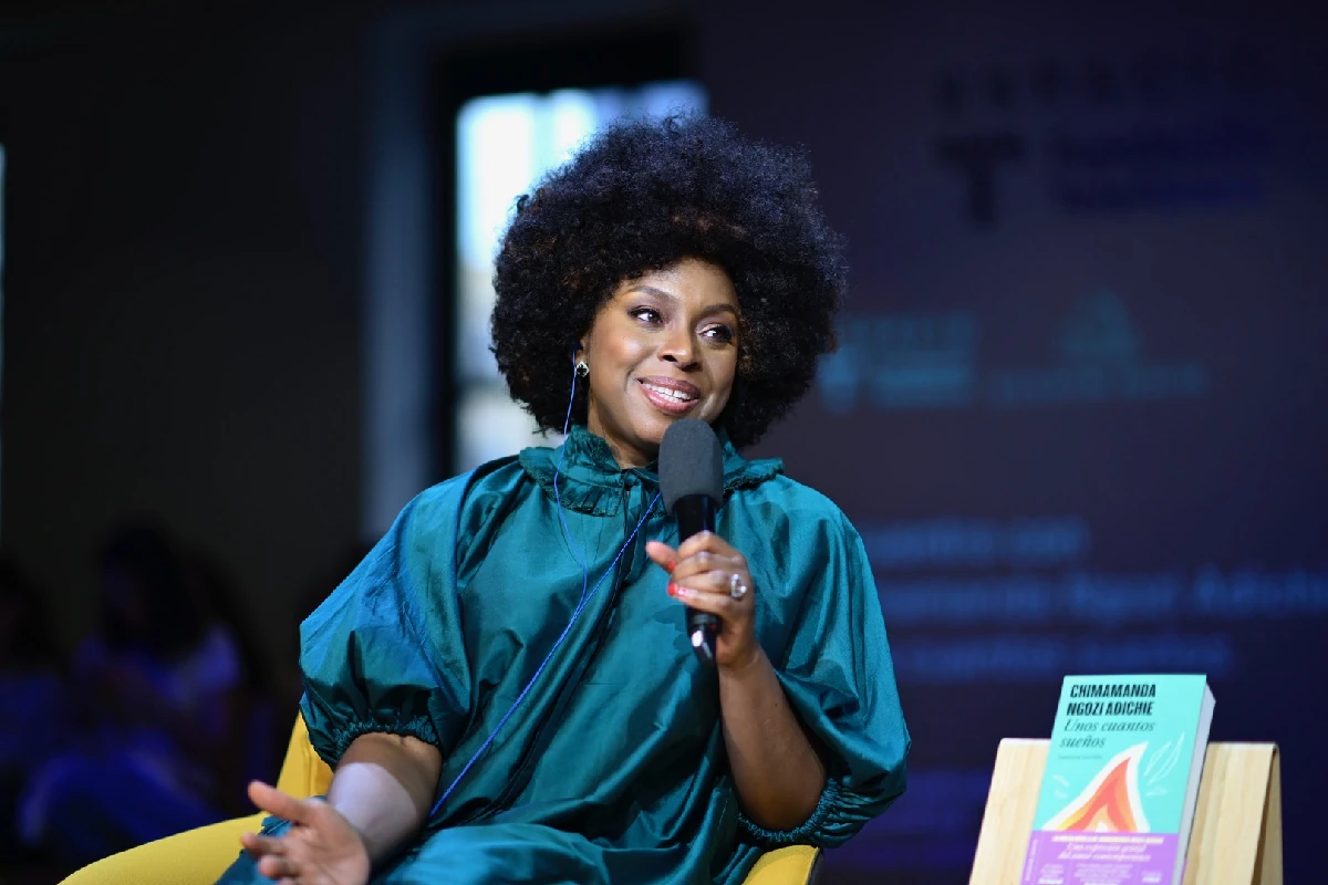 Un momento del Encuentro con Chimamanda Ngozi Adichie. ‘Unos cuantos sueños’.
