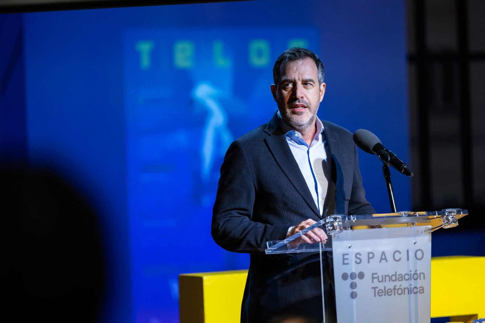 Un momento de la presentación de la revista TELOS 128