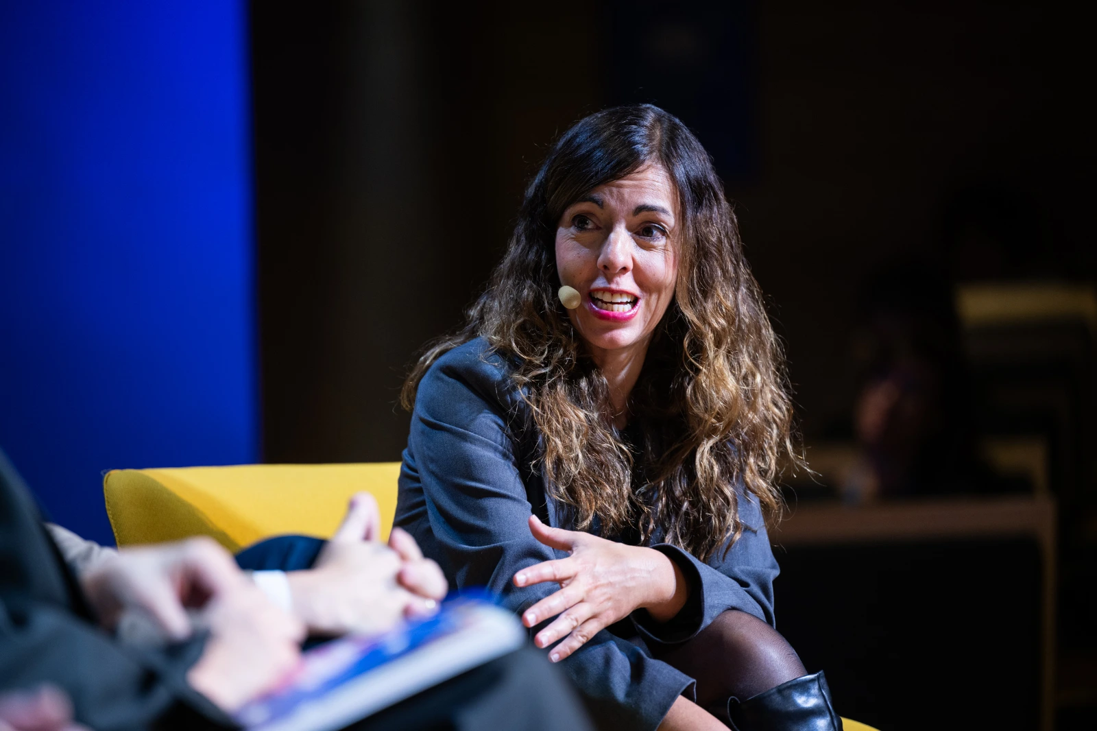 Un momento de la presentación de la revista TELOS 128