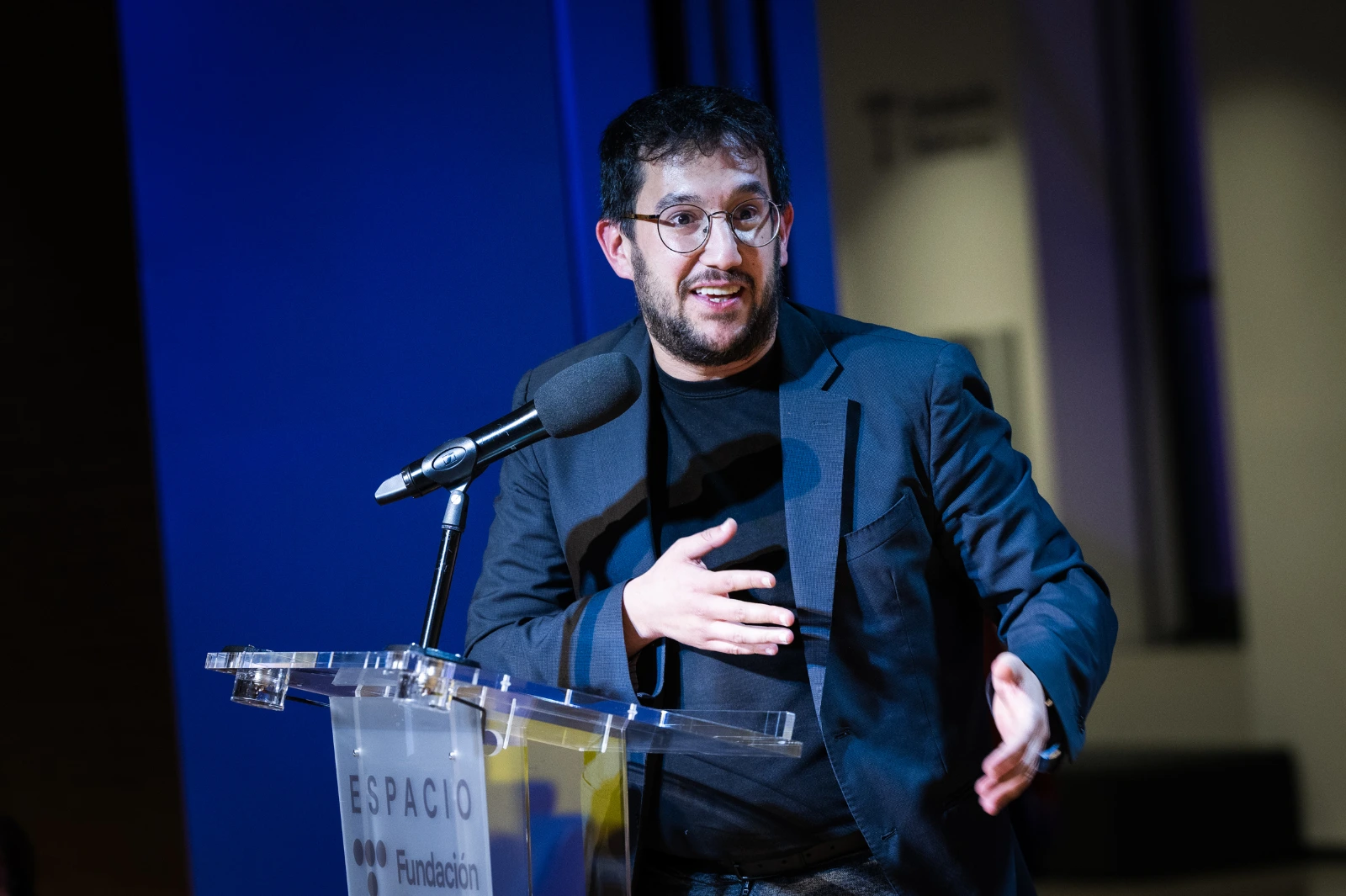 Un momento de la presentación de la revista TELOS 128