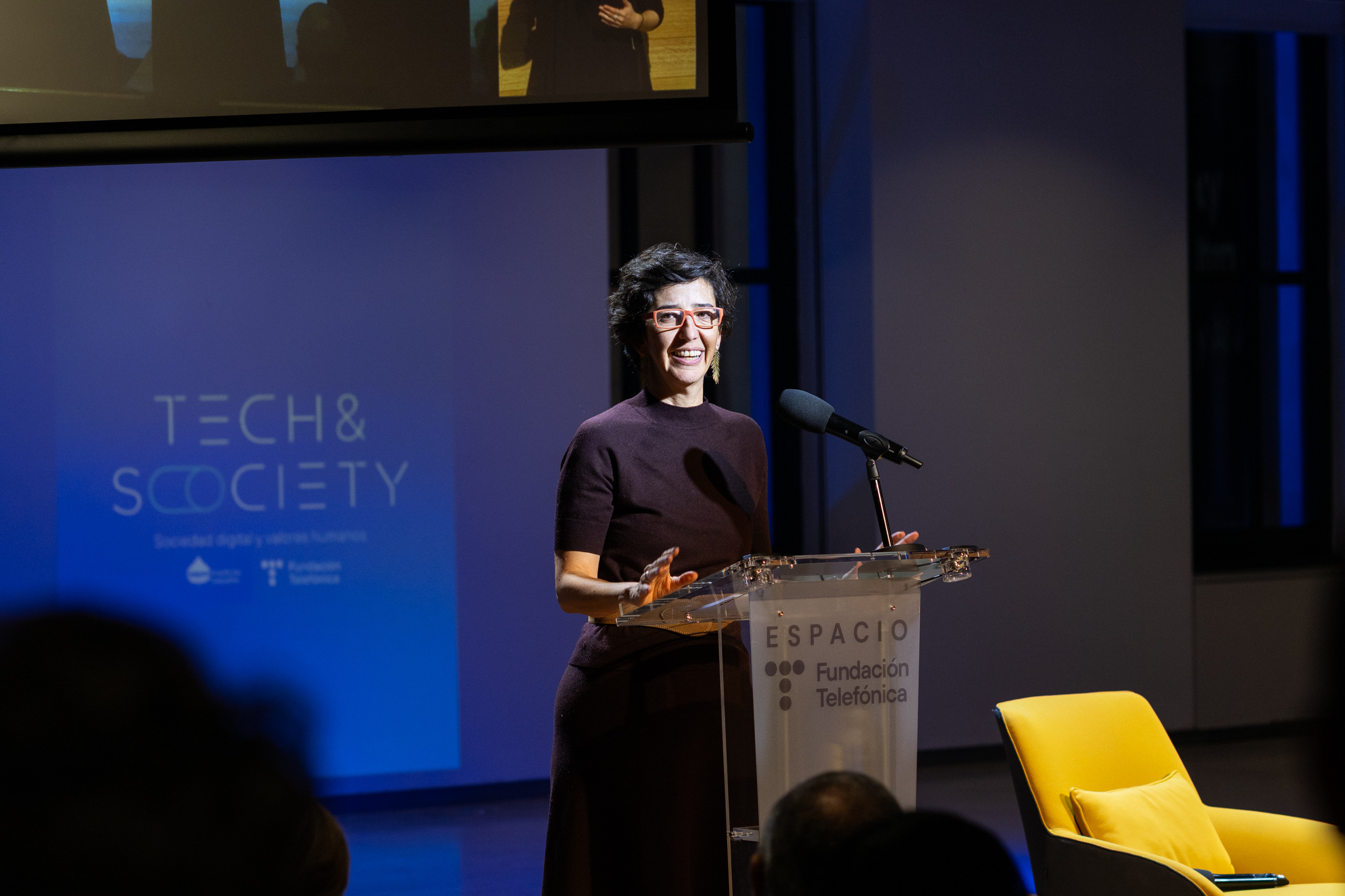 Un momento del encuentro Tech & Society con Fernando Vallespín