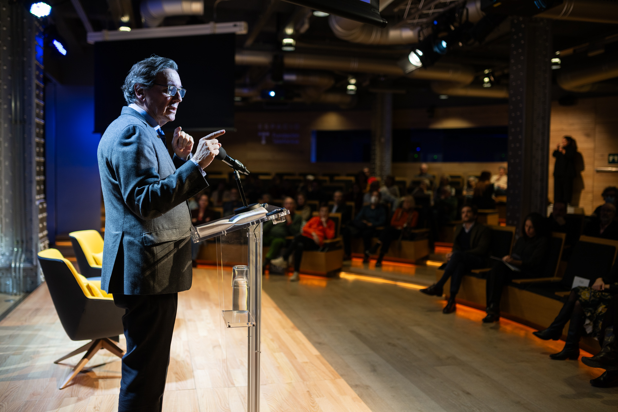 Un momento del encuentro Tech & Society con Fernando Vallespín