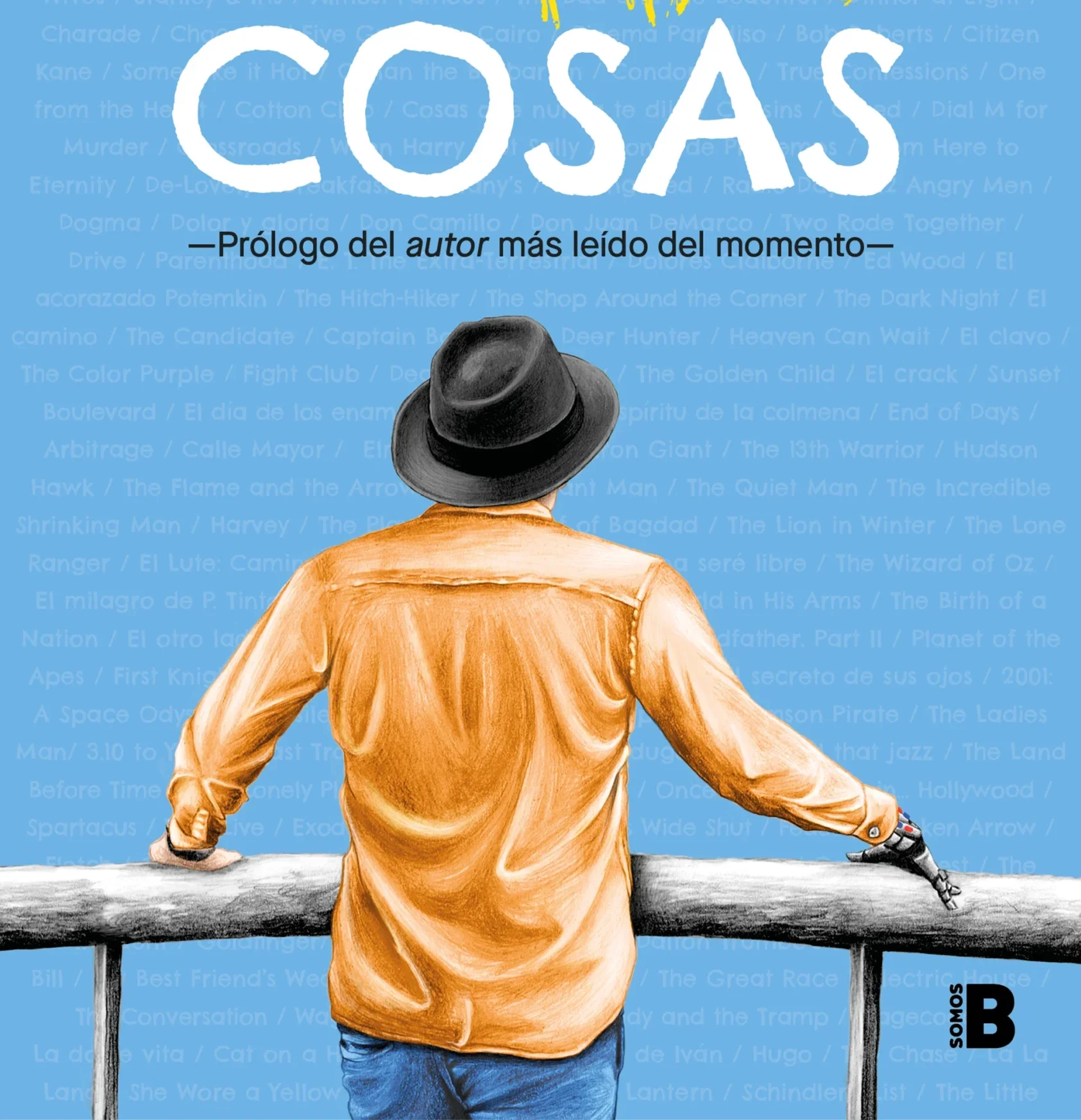 Parte de la portada del libro "Cine con más cosas"