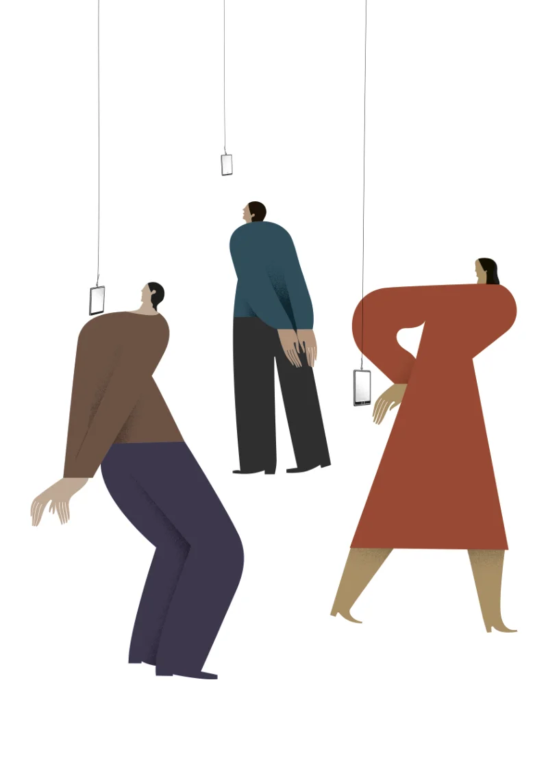 Ilustración de Juárez Casanova para Telos