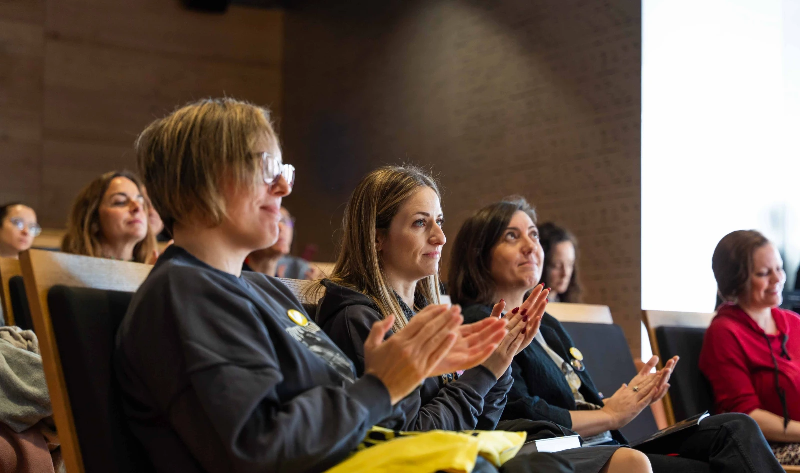 Un momento del encuentro ‘El peso invisible de la paternidad’, con Malasmadres