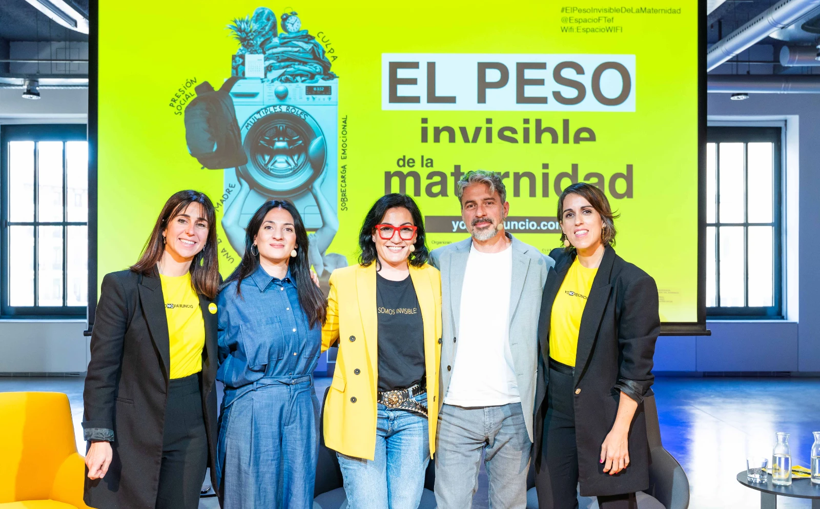 Un momento del encuentro ‘El peso invisible de la paternidad’, con Malasmadres
