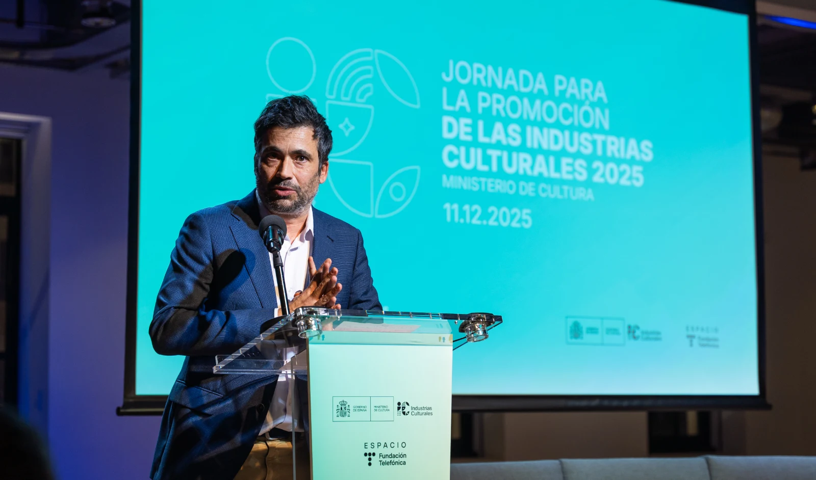 Un momento de la Jornada para la promoción de las industrias culturales de 2025