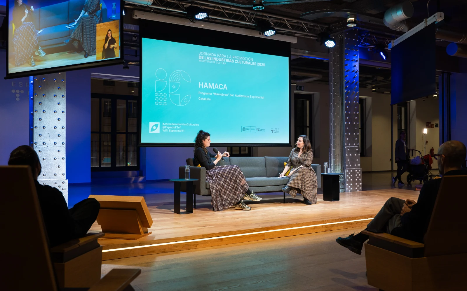 Un momento de la Jornada para la promoción de las industrias culturales de 2025