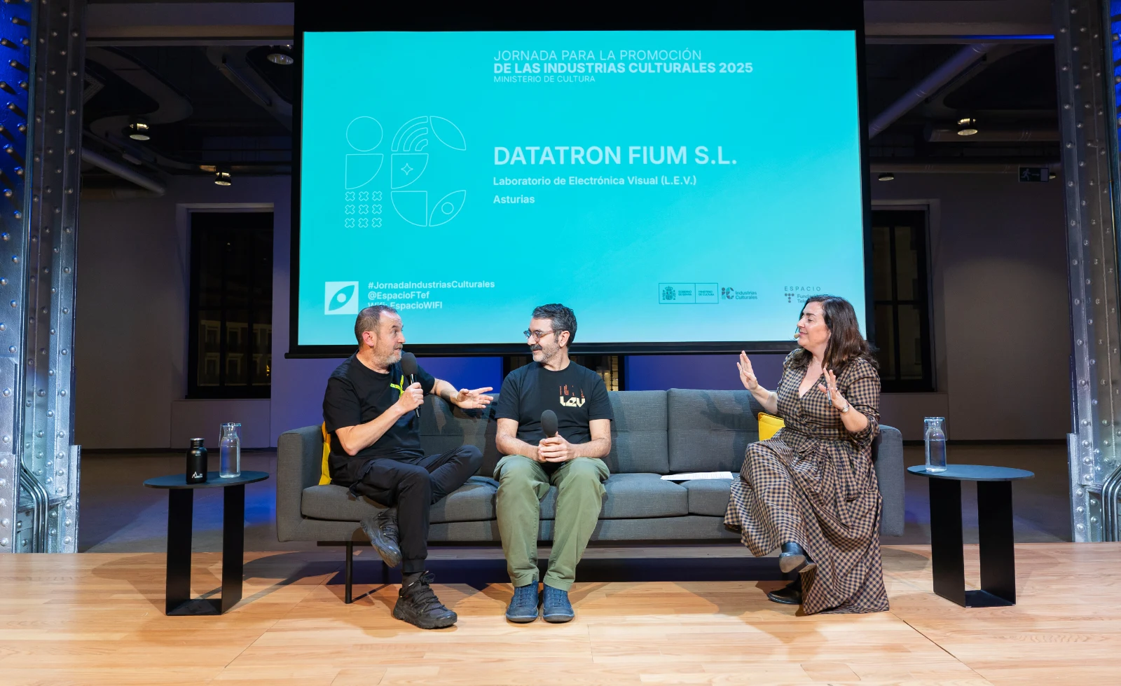 Un momento de la Jornada para la promoción de las industrias culturales de 2025