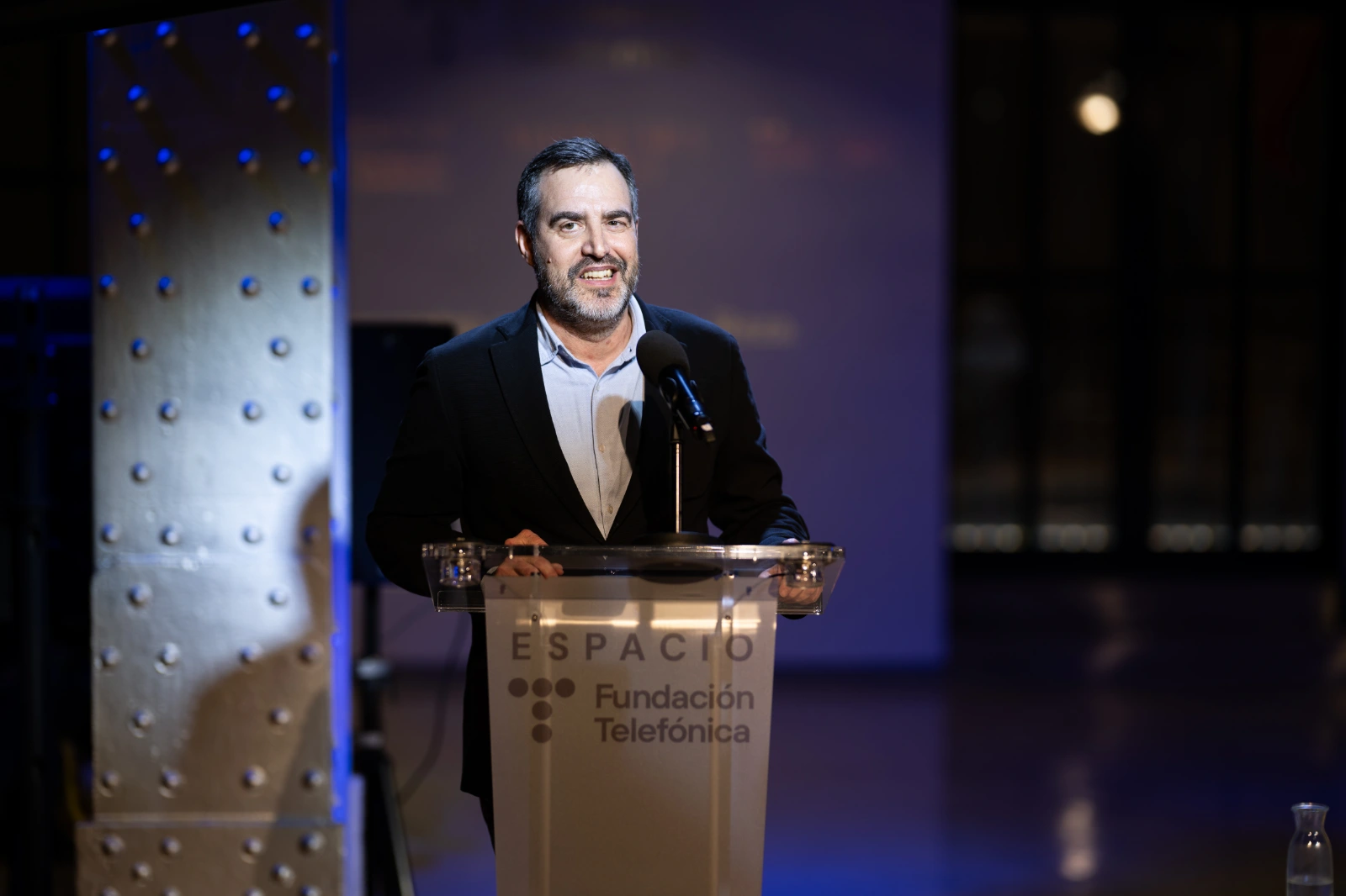 Un momento del Encuentro con Yasmina Reza. Presentación de Casos reales