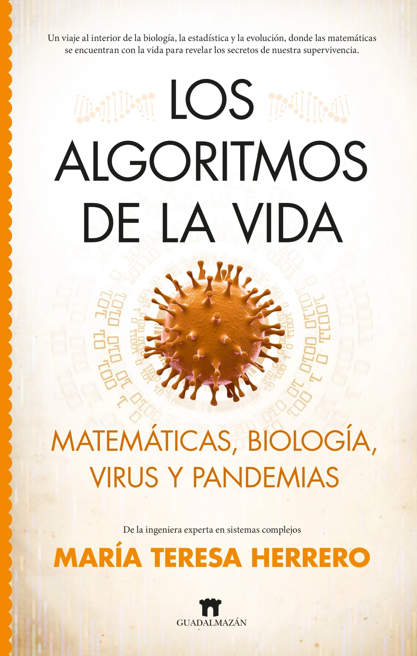 Portada del libro 'Los algoritmos de la vida'