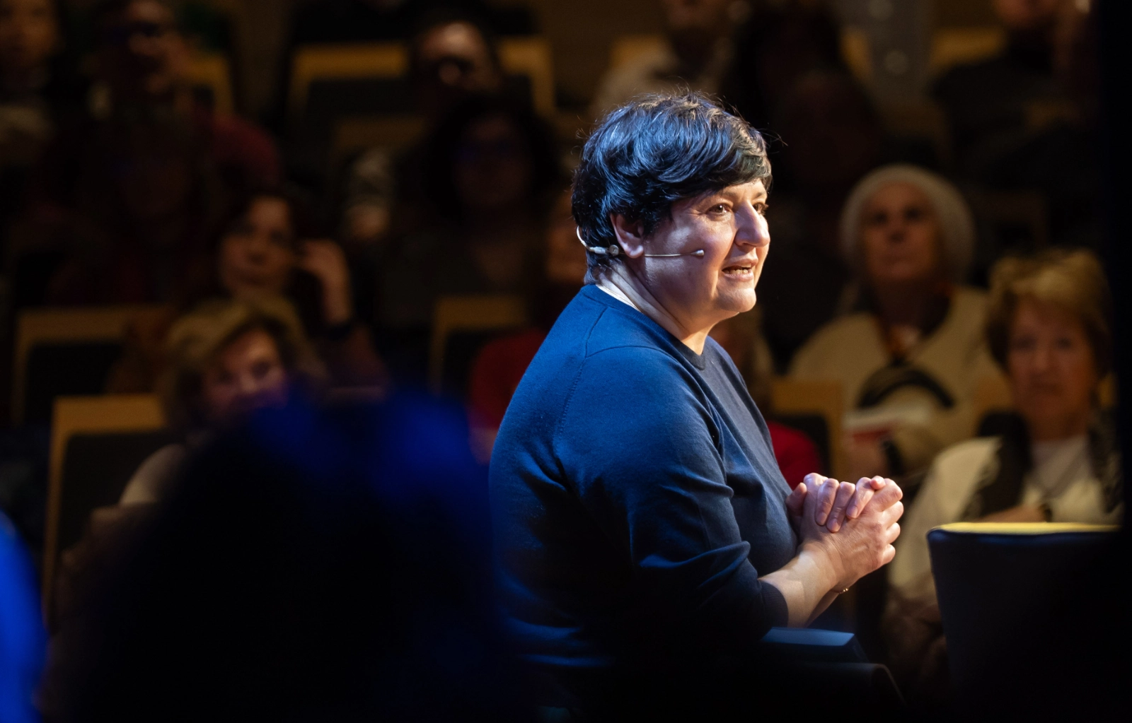 Un momento del evento ‘Encuentro con Sonia Contera. Seis problemas que la ciencia no puede resolver’