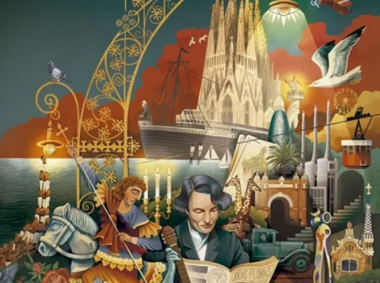 Portada del libro 'La ciudad de las luces muertas'