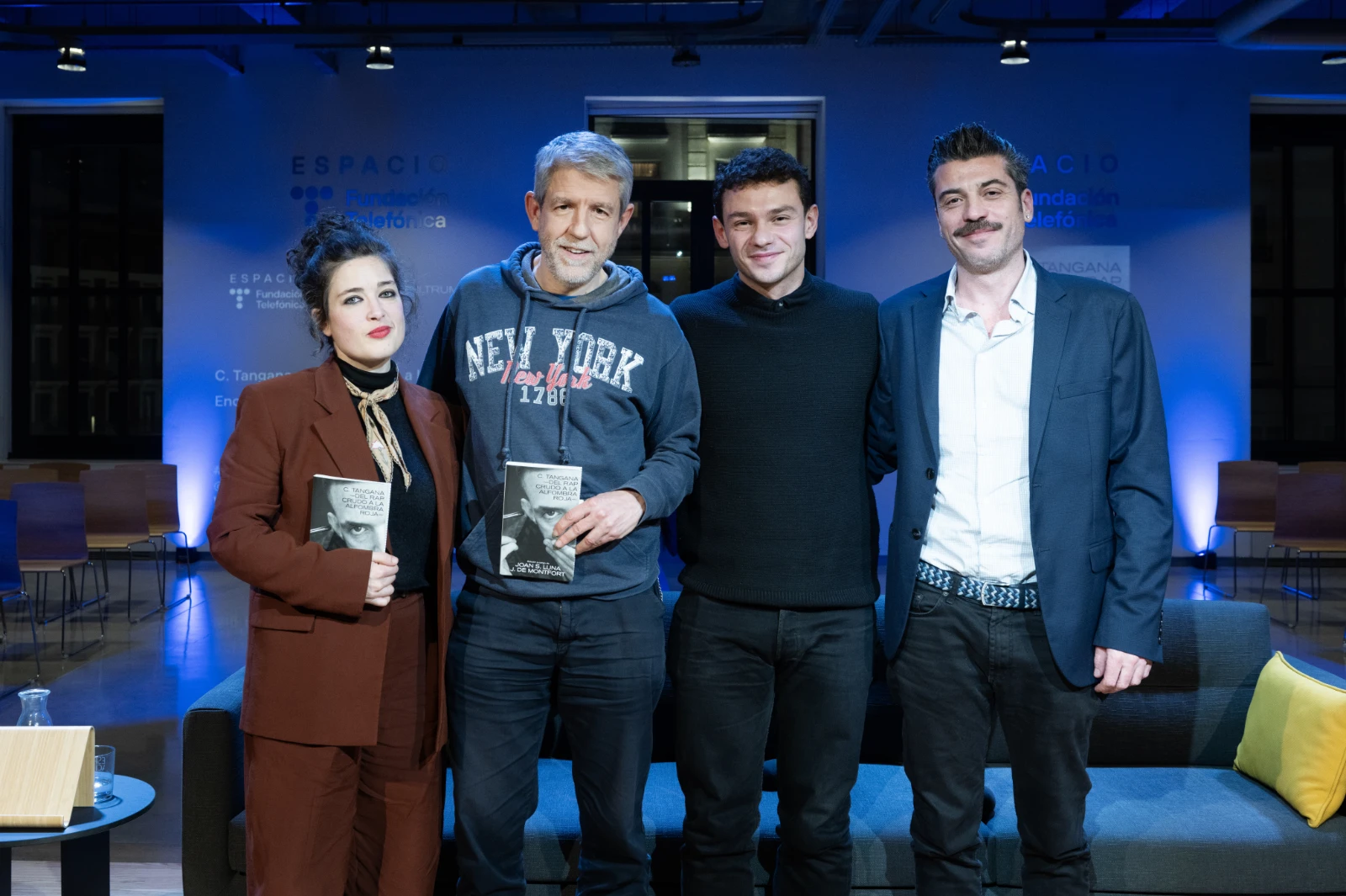 Un momento de ‘C. Tangana —del rap crudo a la alfombra roja— Encuentro con Joan S. Luna y José de Montfort’