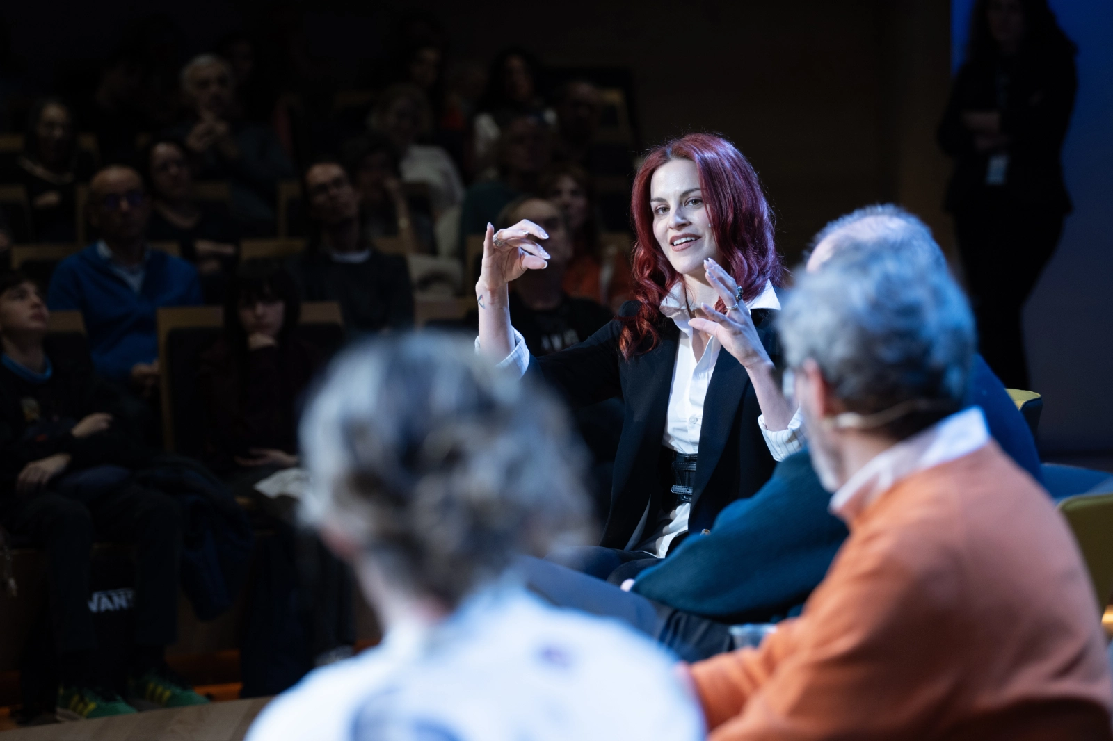 Un momento de las mesas de debate del Foro de la Cultura celebradas en Espacio Fundación Telefónica