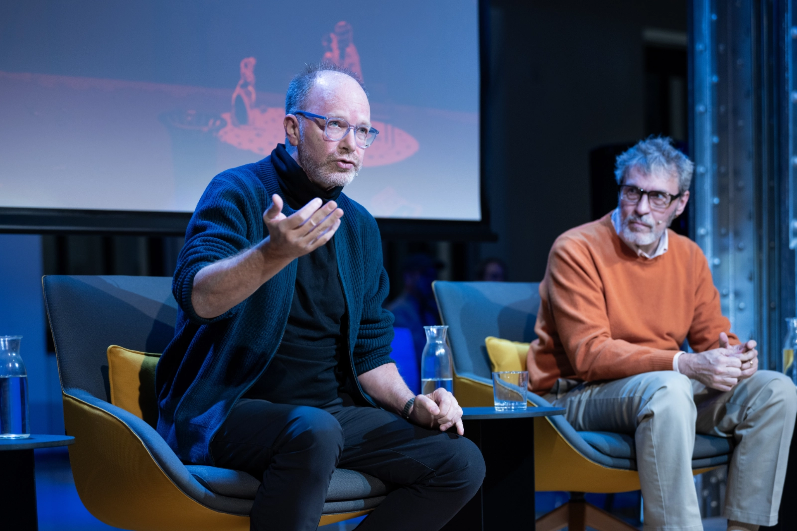 Un momento de las mesas de debate del Foro de la Cultura celebradas en Espacio Fundación Telefónica