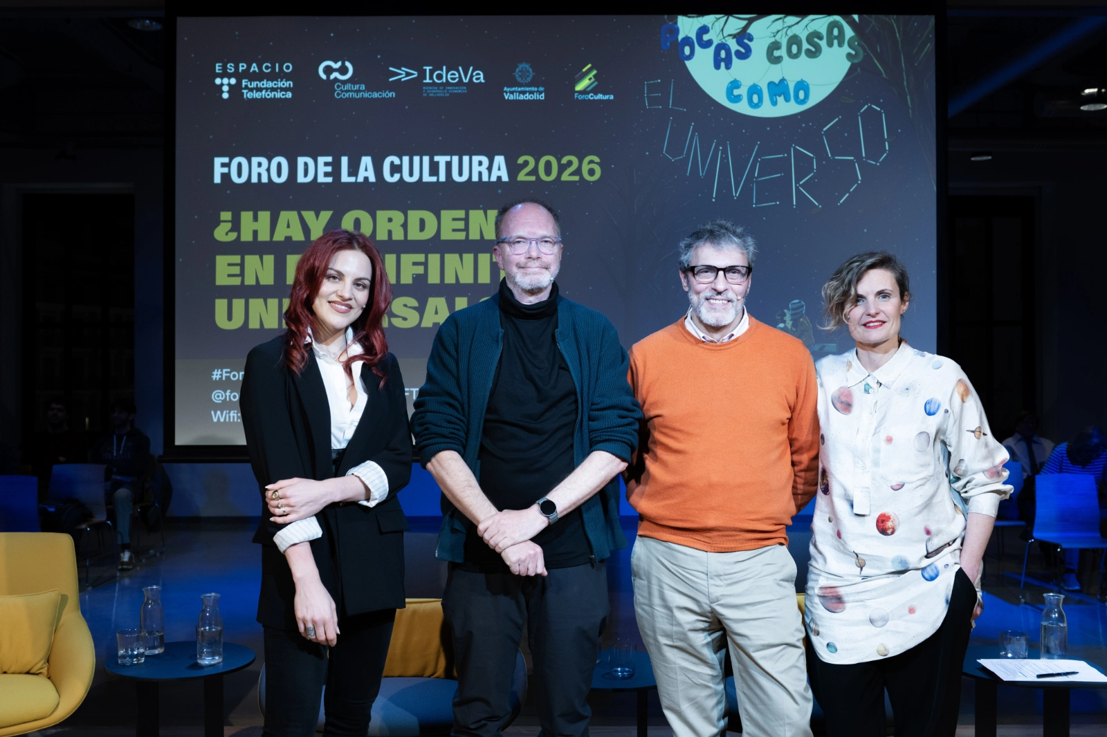Un momento de las mesas de debate del Foro de la Cultura celebradas en Espacio Fundación Telefónica