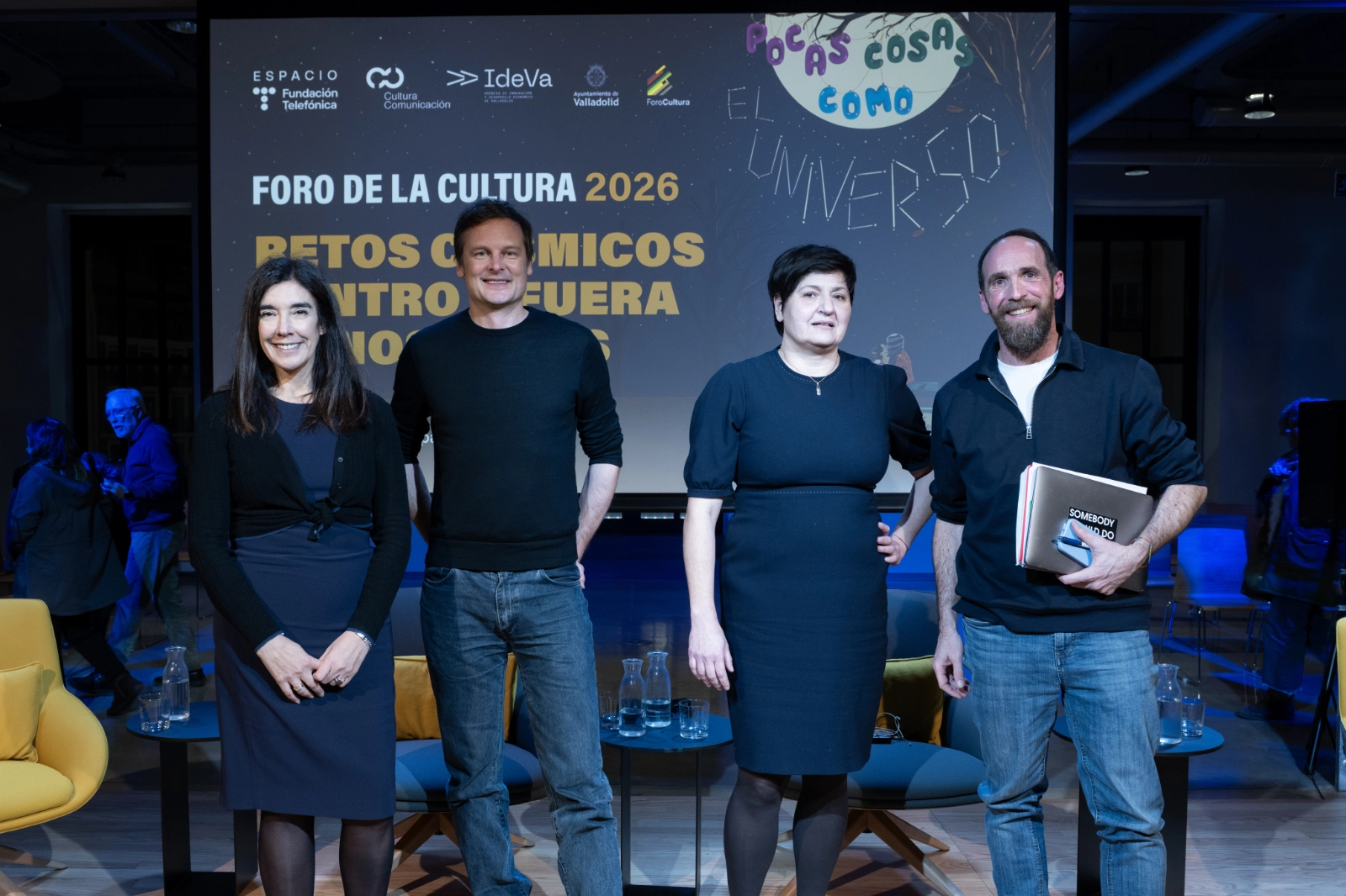 Un momento de las mesas de debate del Foro de la Cultura celebradas en Espacio Fundación Telefónica