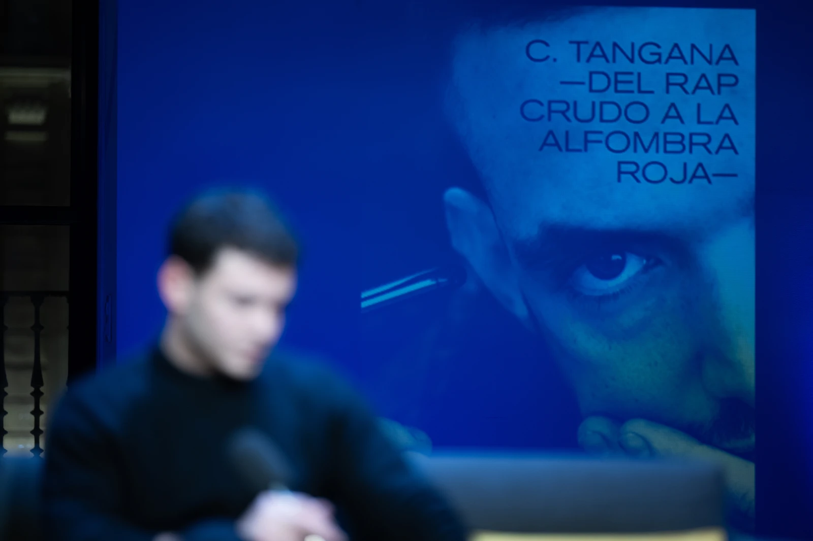 Un momento de ‘C. Tangana —del rap crudo a la alfombra roja— Encuentro con Joan S. Luna y José de Montfort’