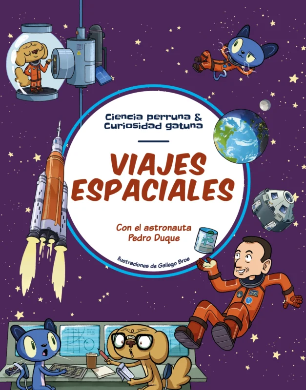 Portada del libro 'Viajes espaciales'
