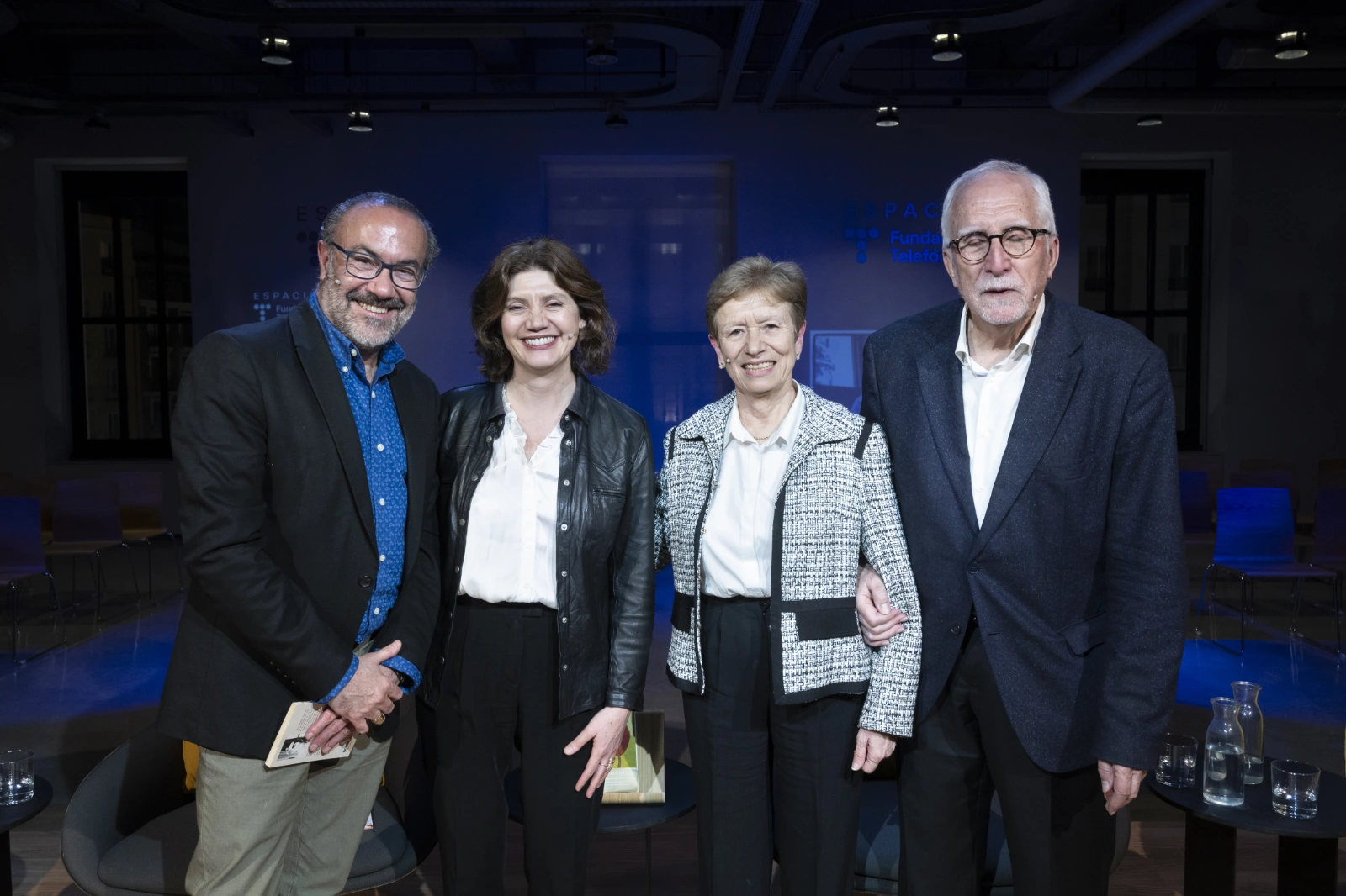 Un momento del encuentro para repasar la obra de Luis Mateo Díez