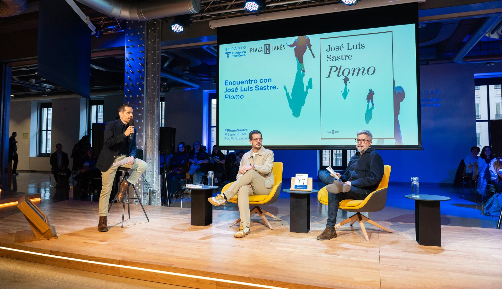 Presentación de ‘Plomo’ de José Luis Sastre