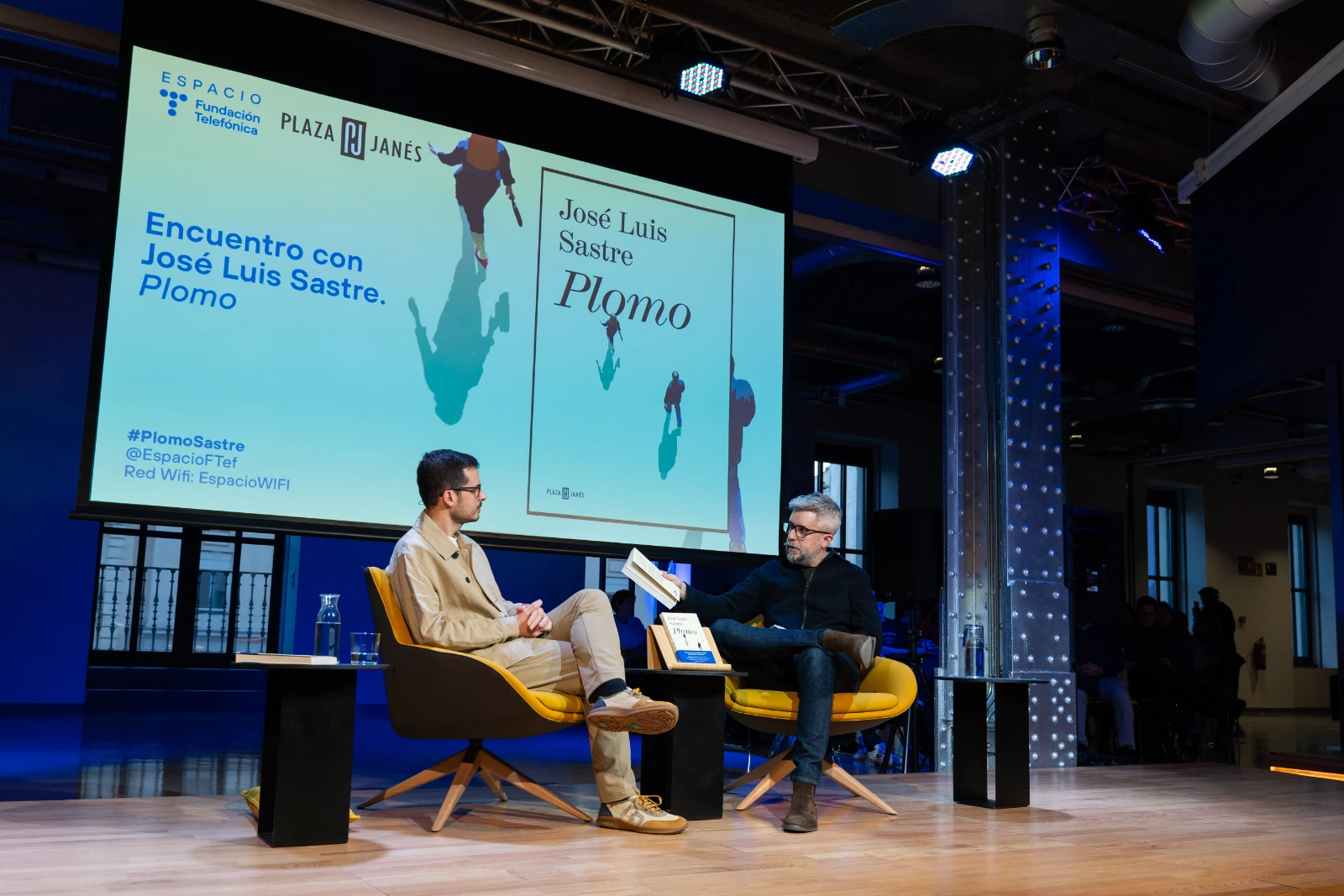 Presentación de ‘Plomo’ de José Luis Sastre