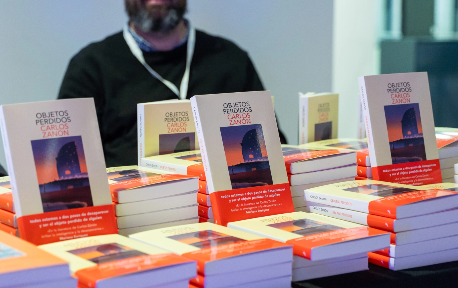 Un momento del Encuentro con Carlos Zanón. ‘Objetos Perdidos’