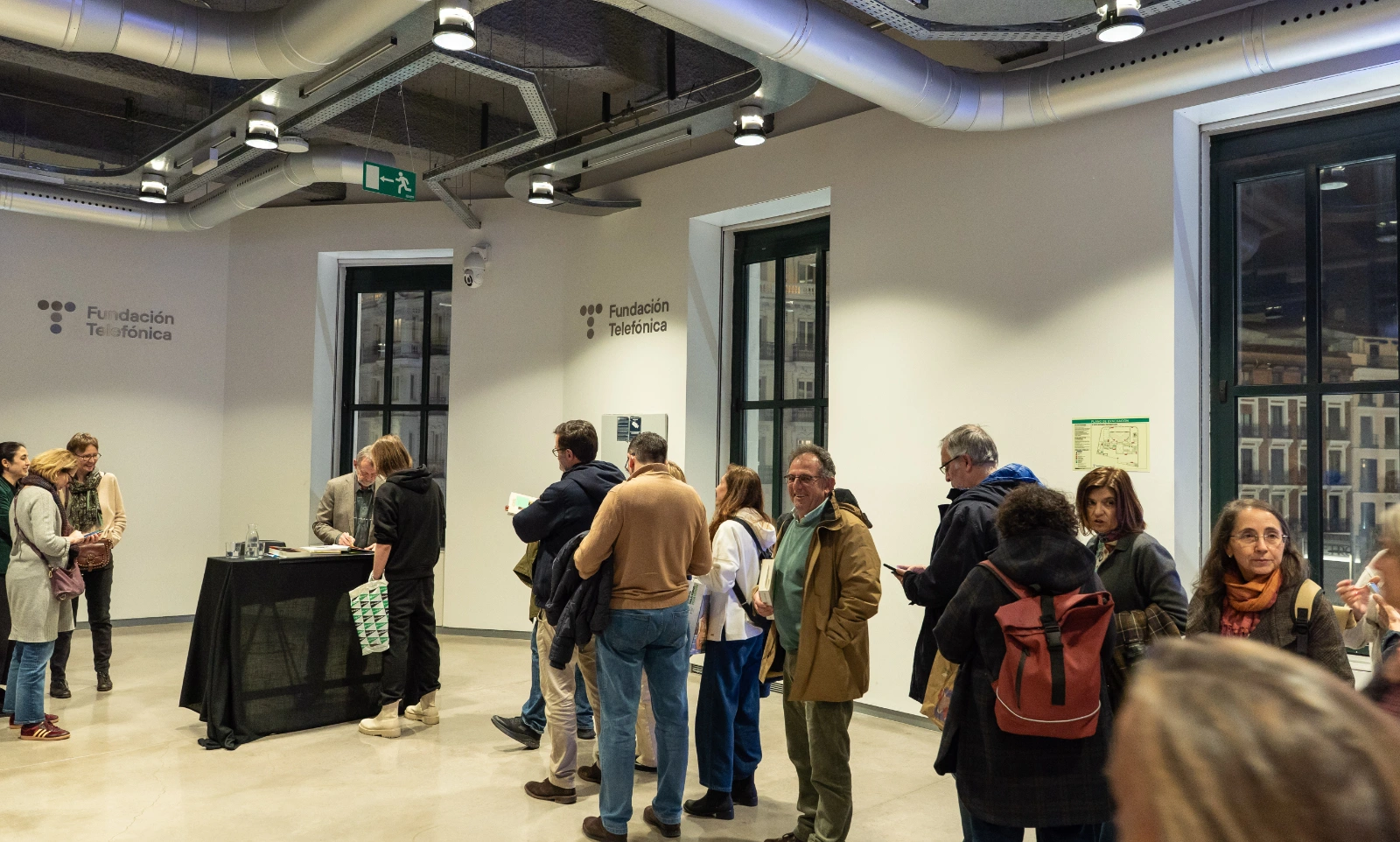 Un momento del Encuentro con Pierre Lemaitre para presentar Grandes promesas