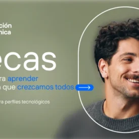 Foto de cabecera del evento de presentación de las becas de Fundación Telefónica