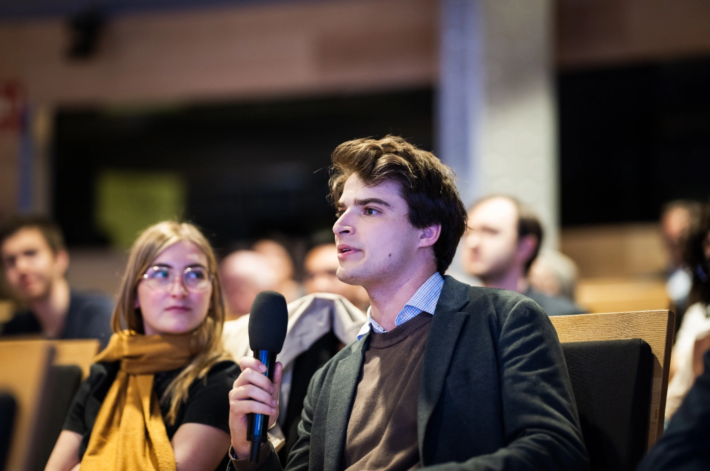 Un momento del encuentro de Tech & Society con Iyad Rahwan