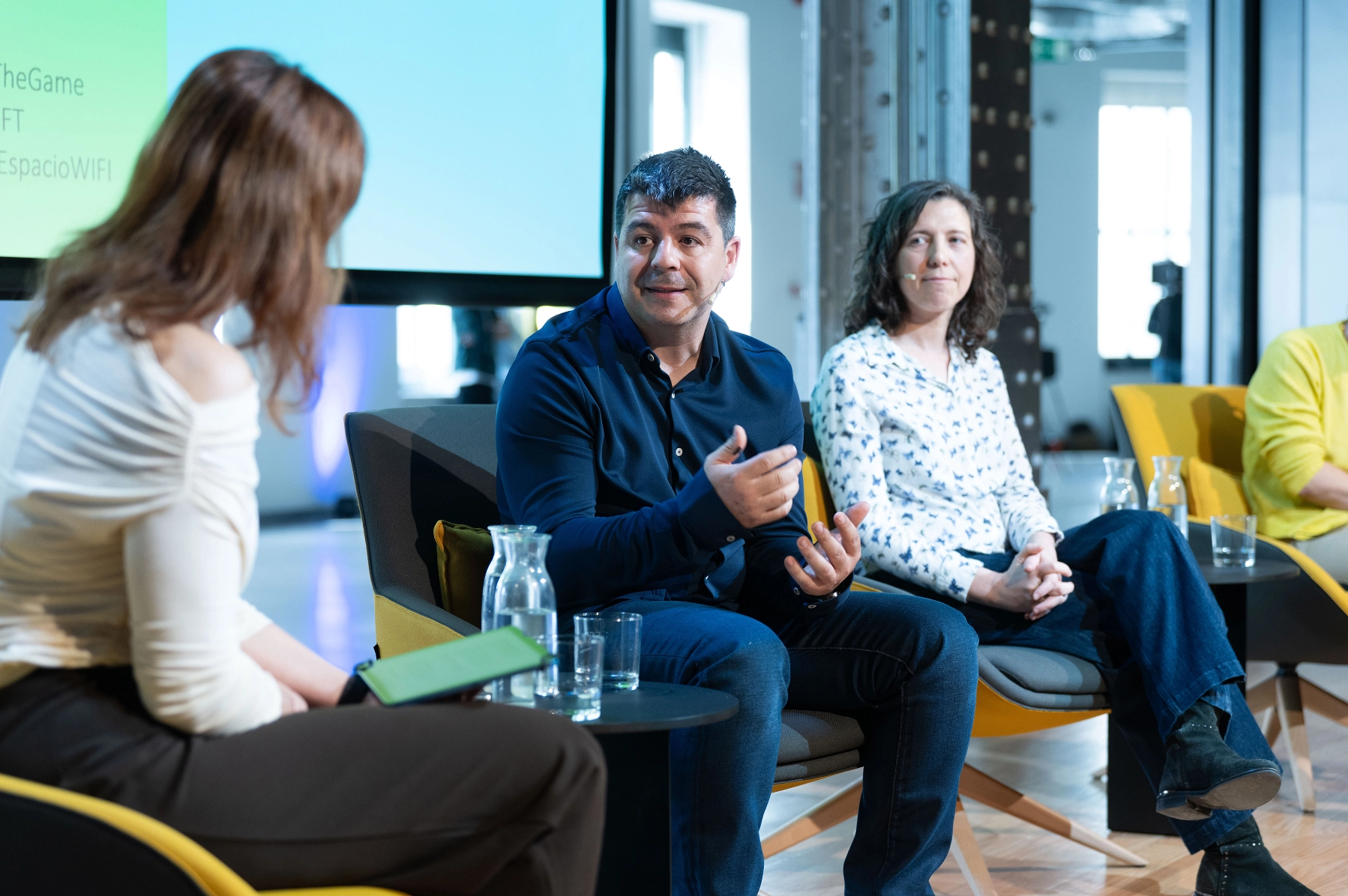 Un momento del evento 'Beyond the Game'