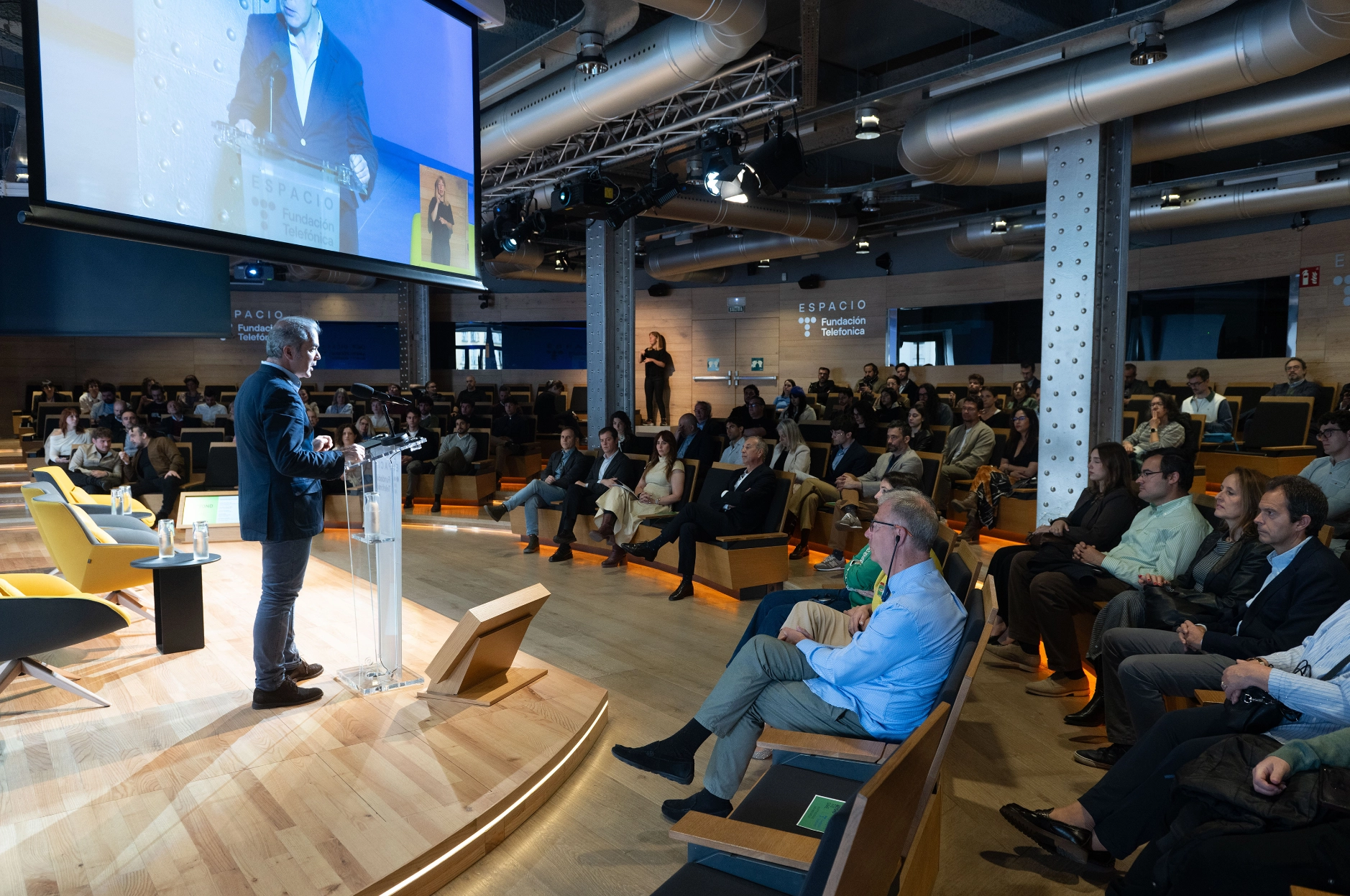 Un momento del evento 'Beyond the Game'