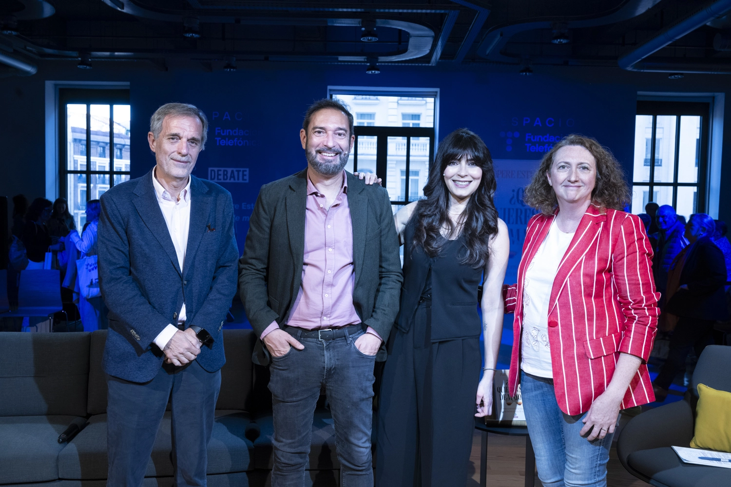 Un momento del encuentro con Pere Estupinyà, '¿Qué quieres ser de mayor?'
