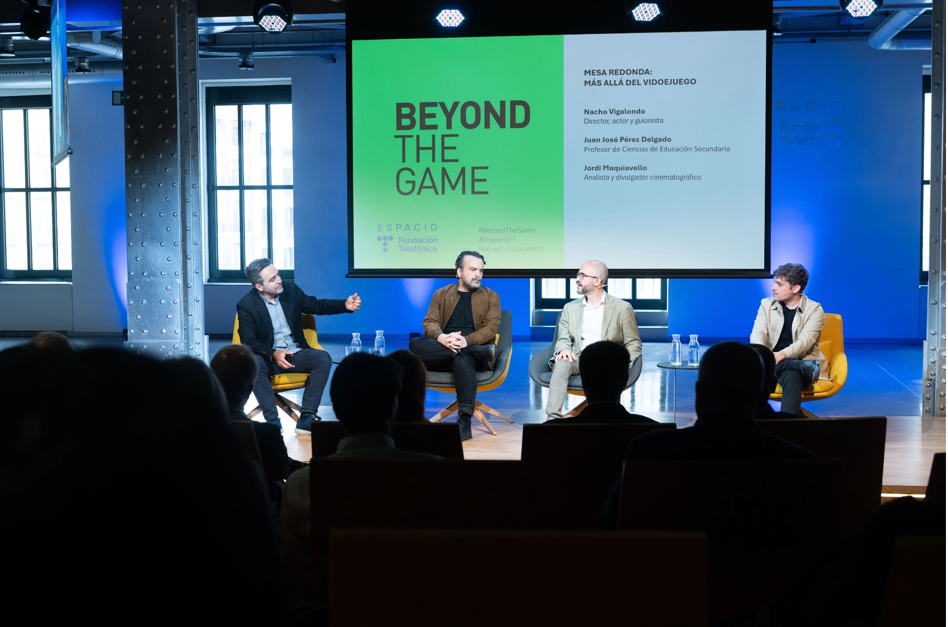 Un momento del evento 'Beyond the Game'