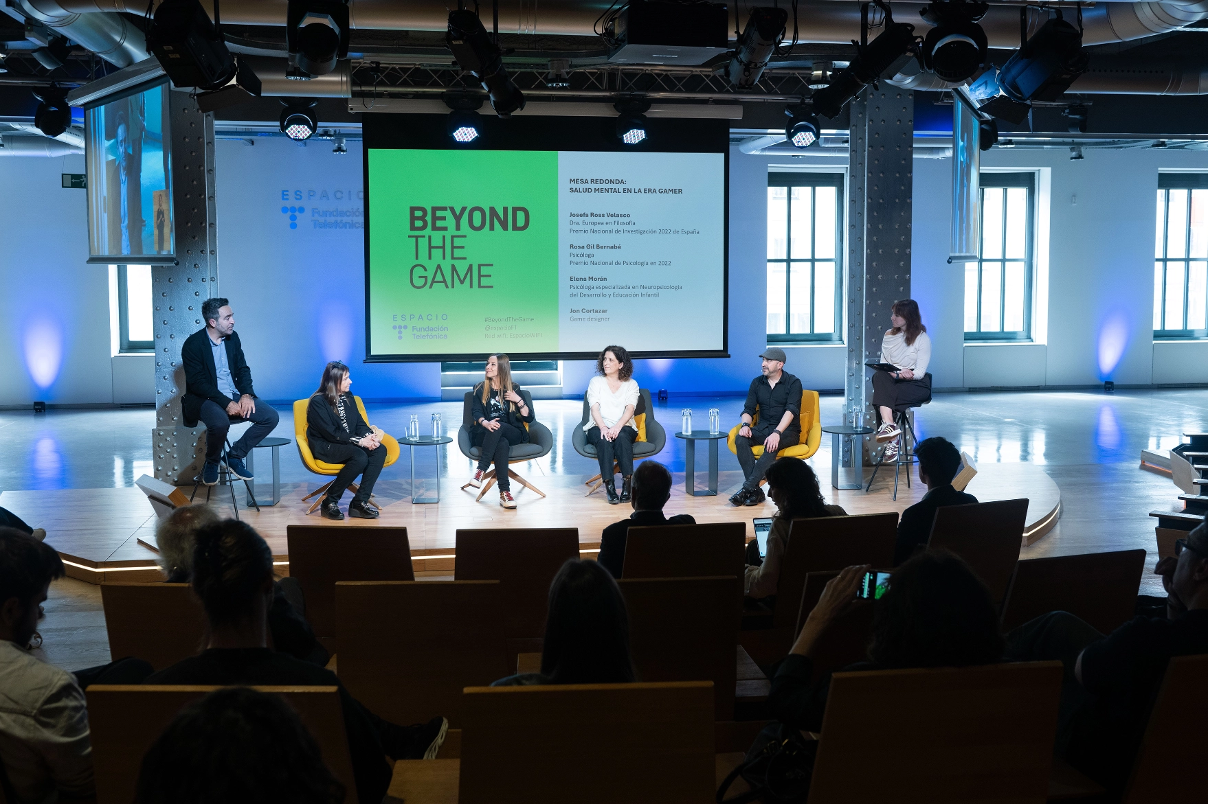 Un momento del evento 'Beyond the Game'