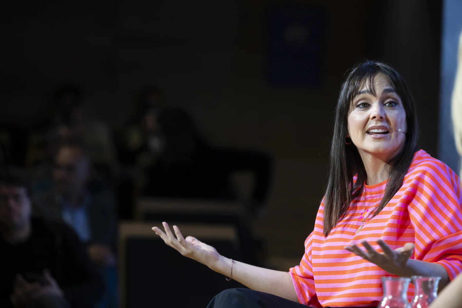 Un momento en la presentación de 'Soy la nueva' de Beatriz Arias